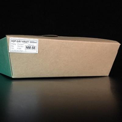 HỘP GIẤY ĐỰNG THỨC ĂN